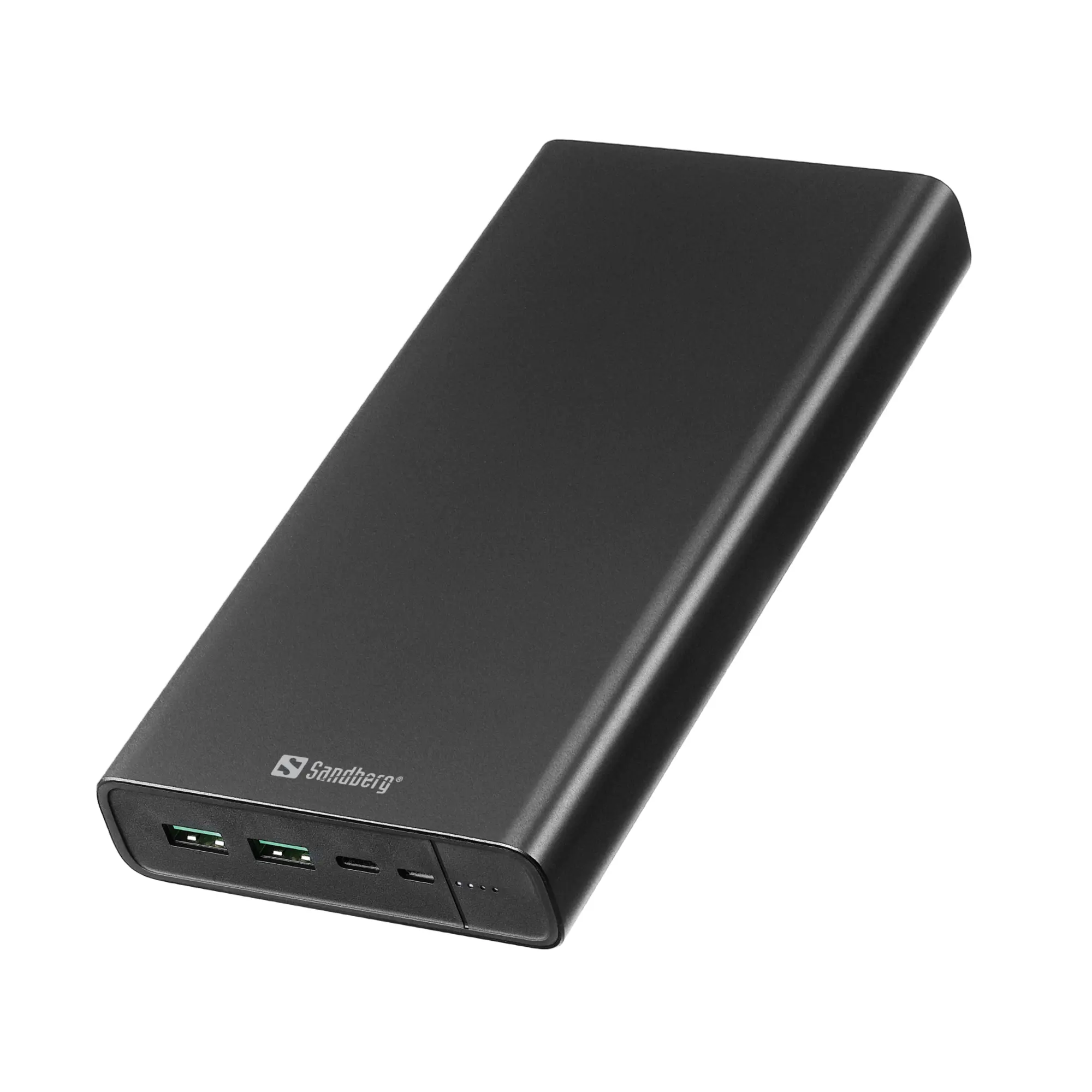 Купить Павербанк УМБ Sandberg PD 38400mAh 100W 20В/5А, UPS mode, 2хUSB, Type-C OUT (420-63) Black - фото 1