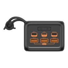 Купити Павербанк УМБ Sandberg PD 50000mAh 130W PD, 3хUSB 3xType-C LED 2W (420-75) Black - фото 4