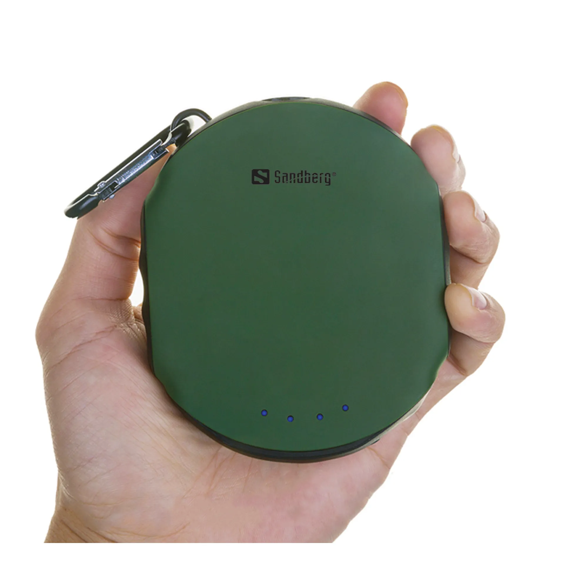 Купити Павербанк УМБ Sandberg Survivor 10000mAh, 2xUSB, IPX6 (420-60) Green - фото 2