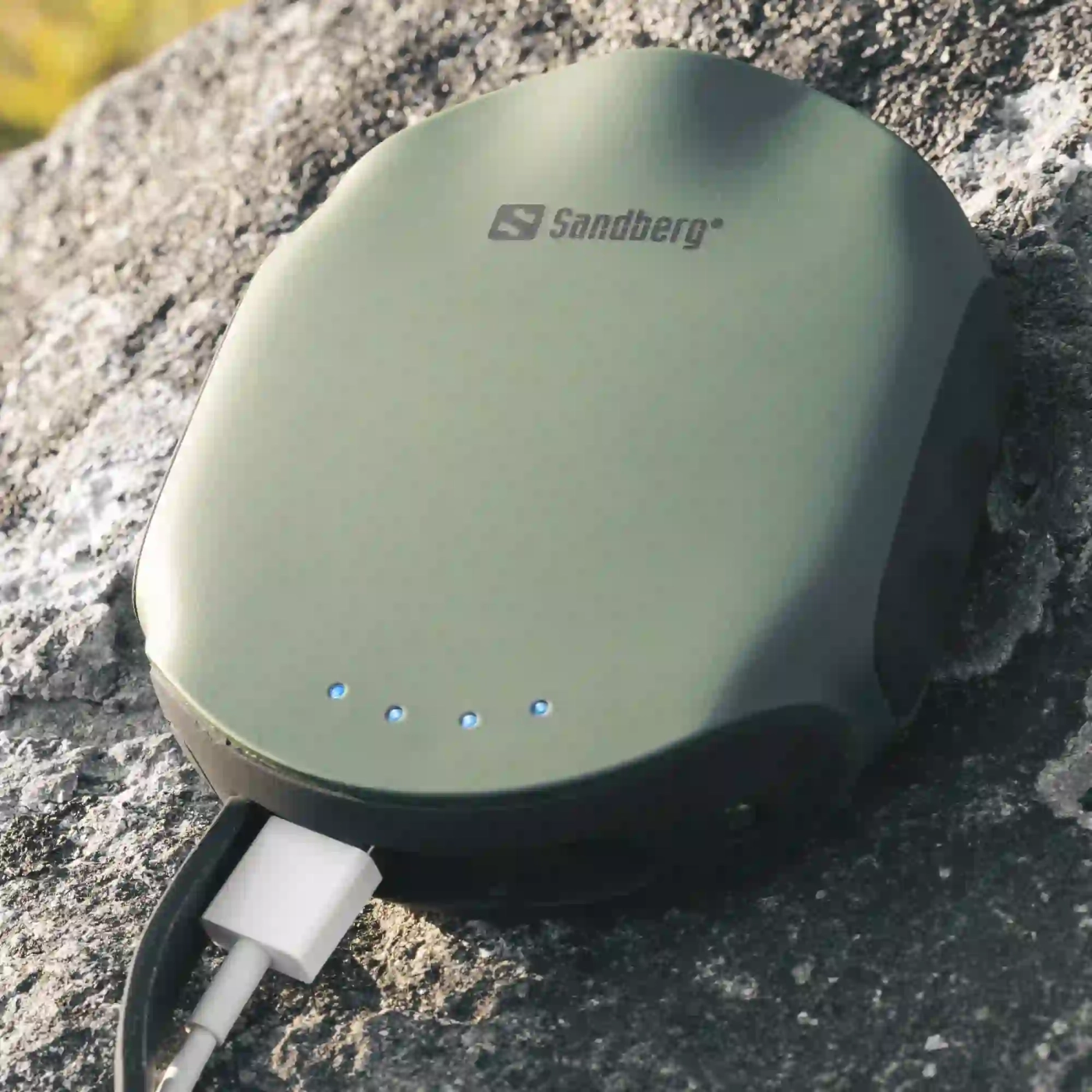 Купити Павербанк УМБ Sandberg Survivor 10000mAh, 2xUSB, IPX6 (420-60) Green - фото 3