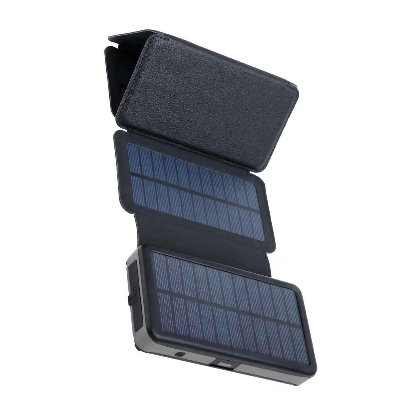 Купити Павербанк УМБ сонячна 6-Panel 7.5W Sandberg PD 20000 mAh, 2xUSB, Type-C OUT (420-73) Black - фото 2