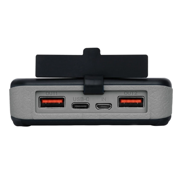 Купити Павербанк УМБ сонячна 6-Panel 7.5W Sandberg PD 20000 mAh, 2xUSB, Type-C OUT (420-73) Black - фото 4