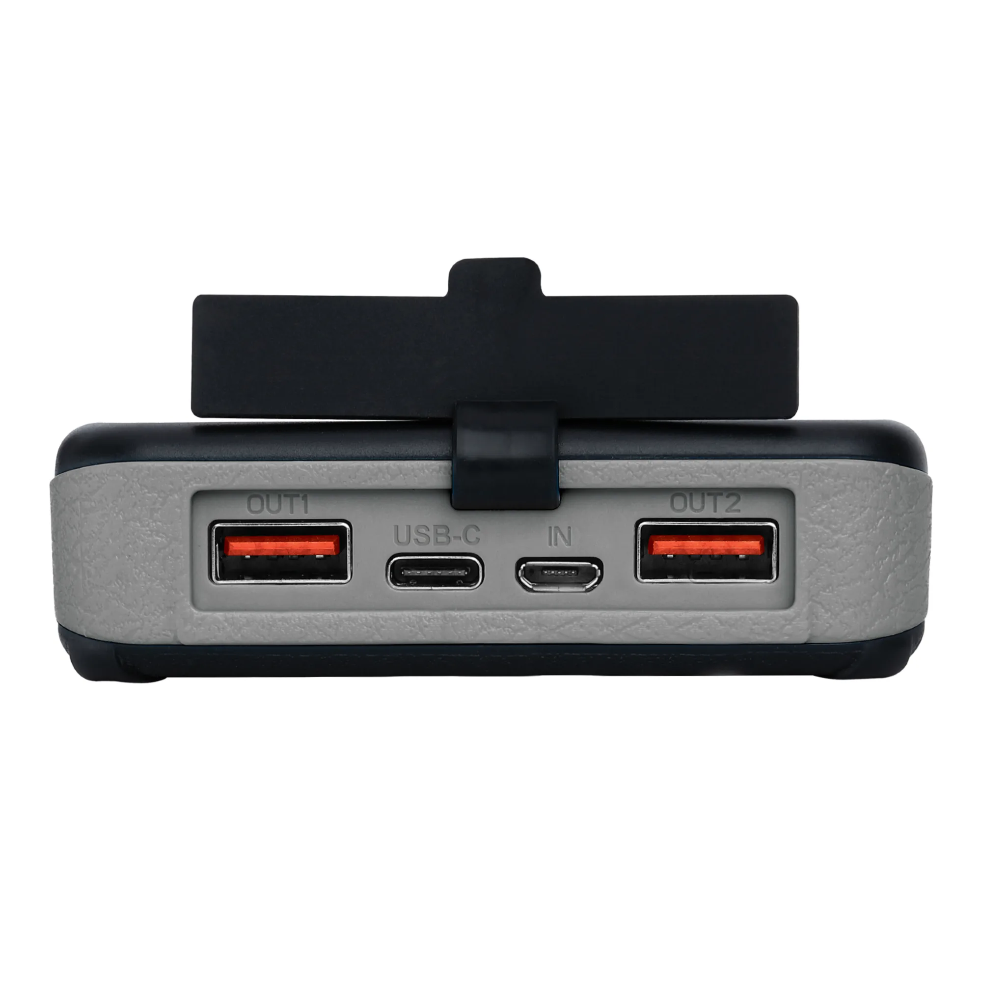 Купити Павербанк УМБ сонячна 6-Panel 7.5W Sandberg PD 20000 mAh, 2xUSB, Type-C OUT (420-73) Black - фото 4