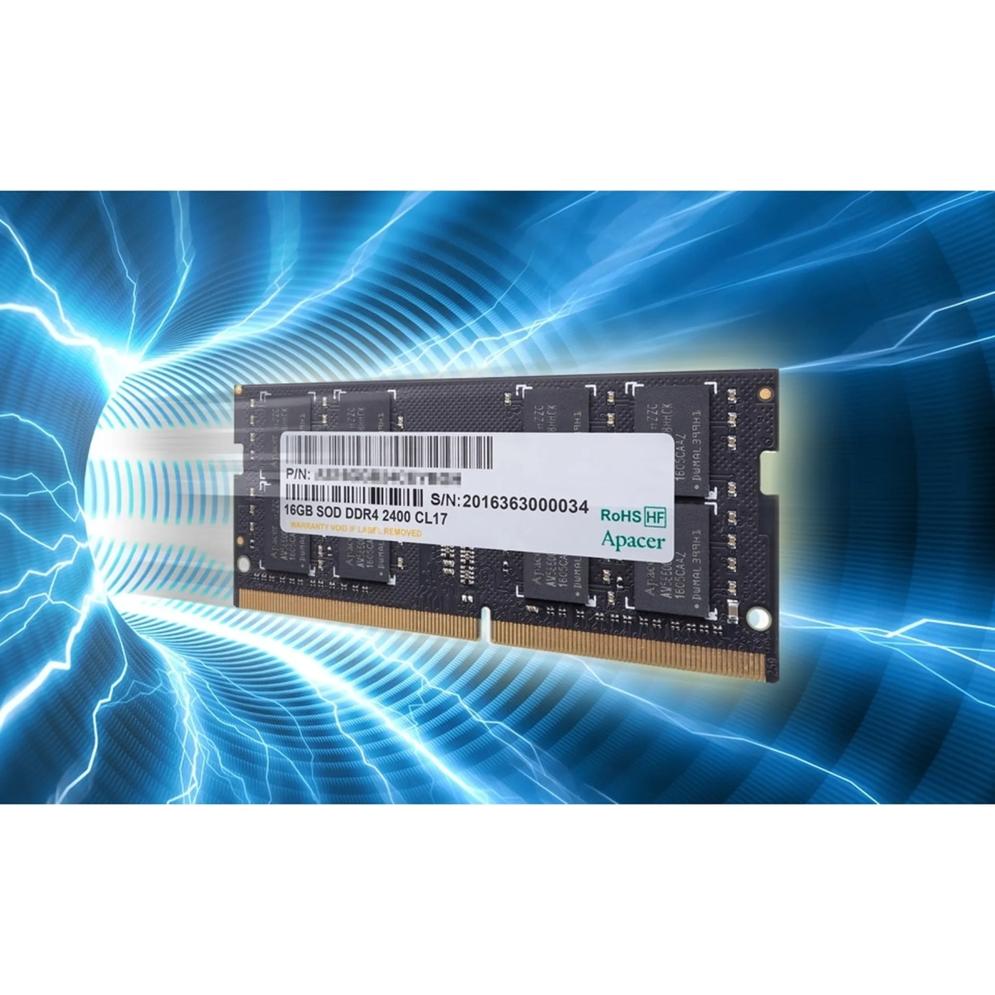 Купить Модуль памяти Apacer DDR4-3200 SODIMM 16GB (ES.16G21.GSH) - фото 2