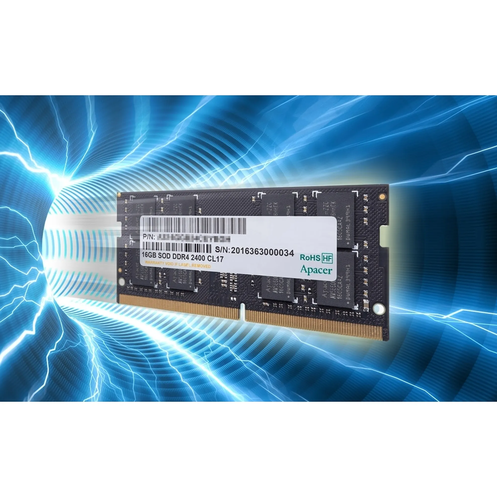 Купить Модуль памяти Apacer DDR4-3200 SODIMM 16GB (ES.16G21.GSH) - фото 2