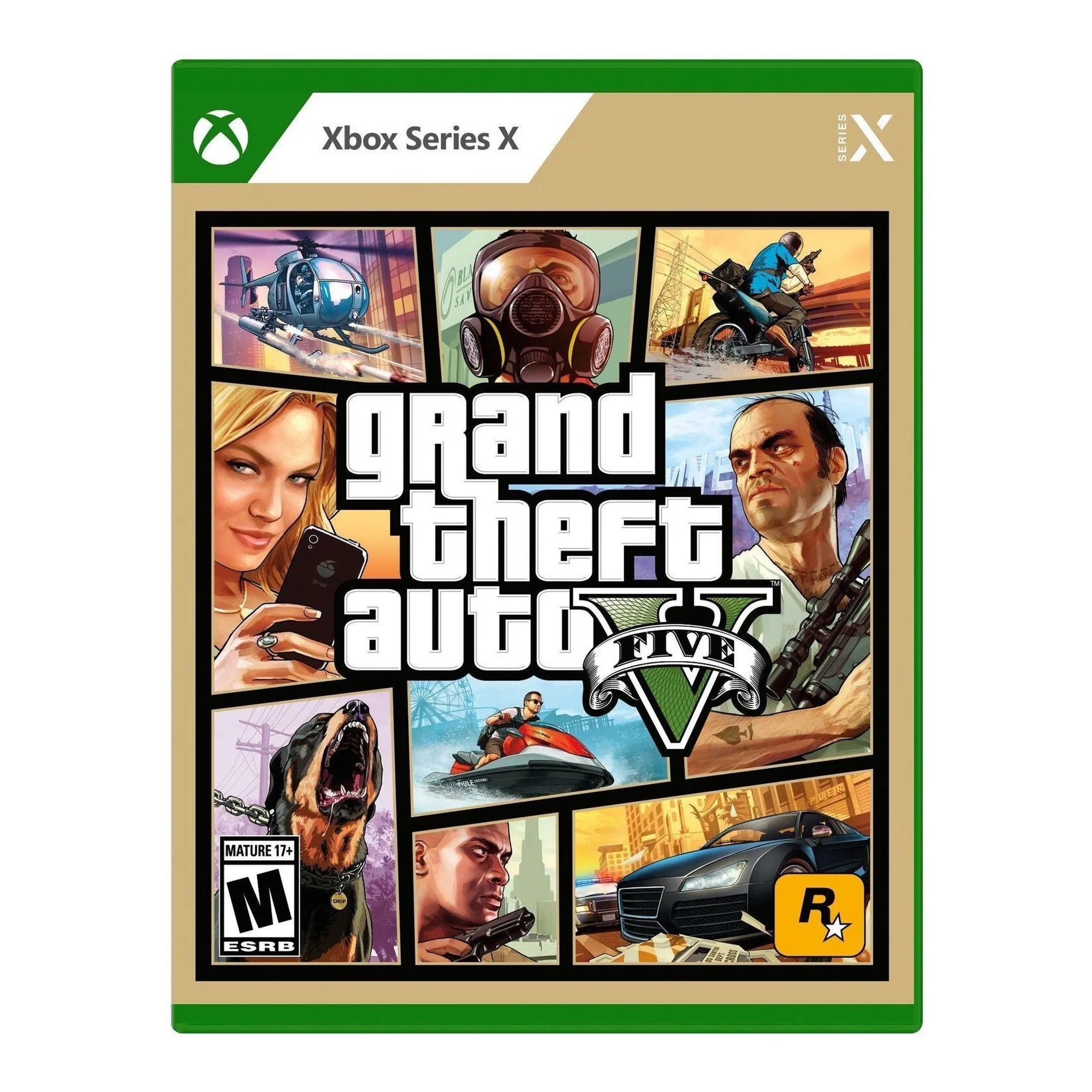 Купити Гра Xbox Grand Theft Auto V XBS [Blu-Ray диск) (5026555366700) - фото 1