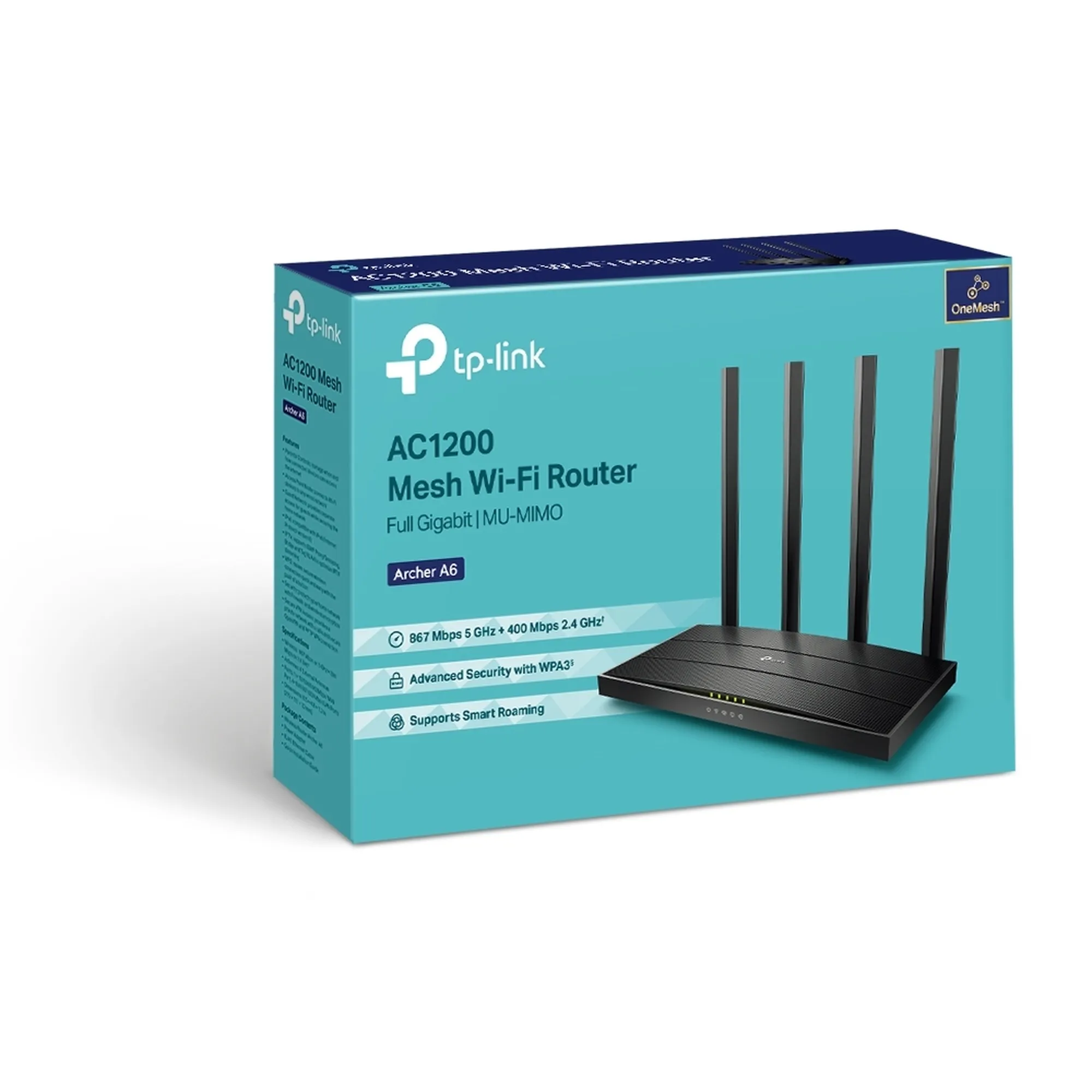 Купити Маршрутизатор TP-Link Archer A6 - фото 4