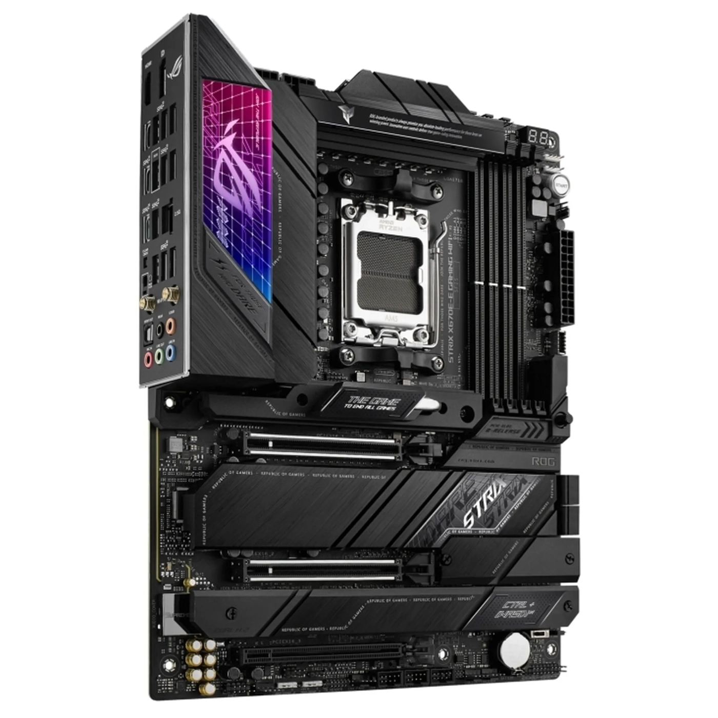 Купить Материнская плата Asus ROG Strix X670E-E Gaming WIFI - фото 3