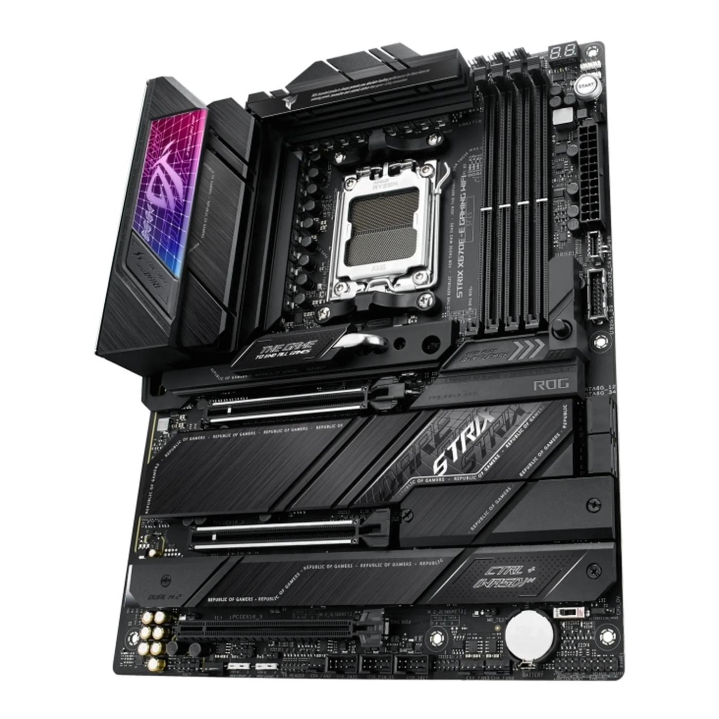 Купить Материнская плата Asus ROG Strix X670E-E Gaming WIFI - фото 6