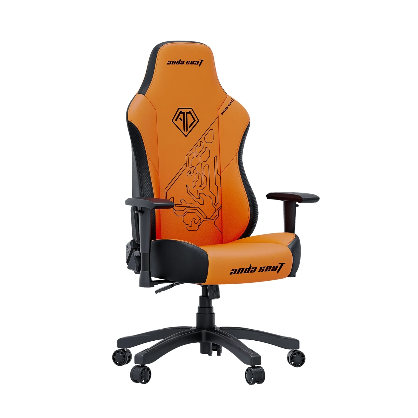 Купити Крісло для геймерів Anda Seat Tiger edition L Orange (AD18Y-14-B-PV/C) - фото 3