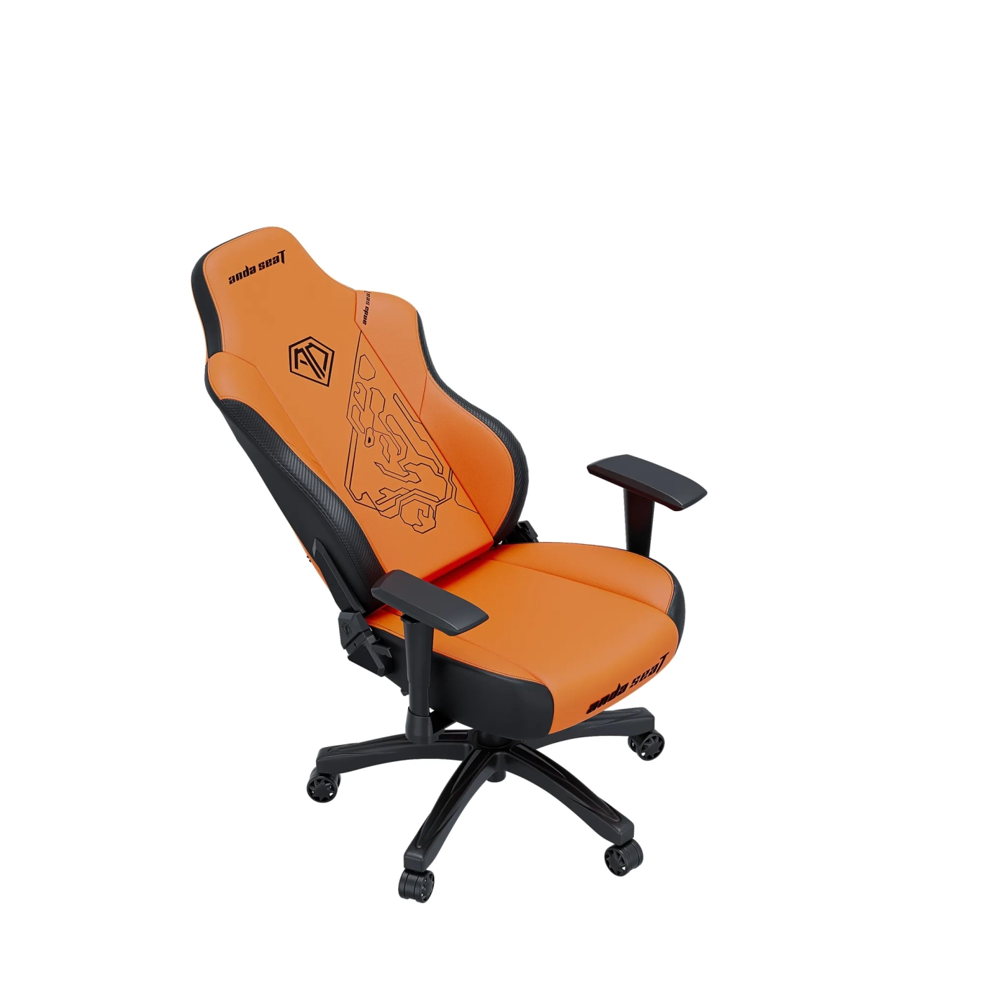 Купити Крісло для геймерів Anda Seat Tiger edition L Orange (AD18Y-14-B-PV/C) - фото 7