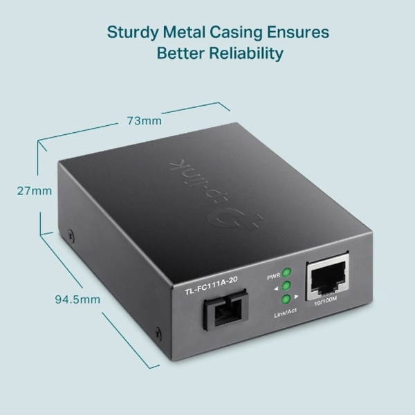 Купить Медиаконвертер TP-Link Omada TL-FC311B-20 - фото 2
