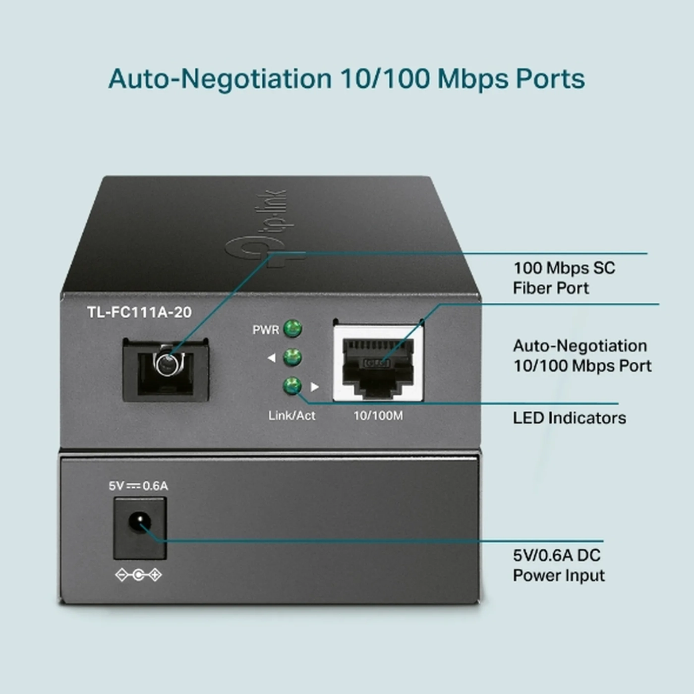 Купить Медиаконвертер TP-Link Omada TL-FC311B-20 - фото 3