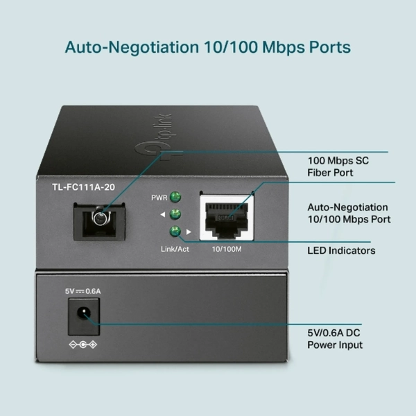 Купить Медиаконвертер TP-Link Omada TL-FC311B-20 - фото 3