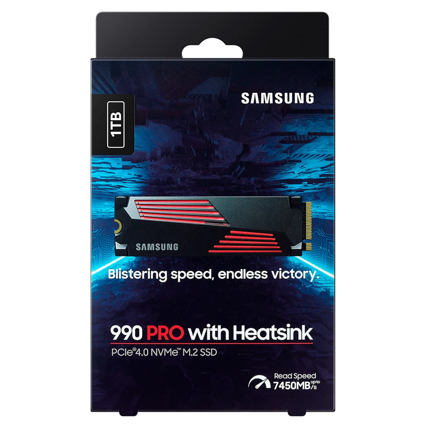 Купить SSD диск Samsung 990 PRO with Heatsink 1TB M.2 PCIe 4.0 x4 Nvme (MZ-V9P1T0CW) - фото 7