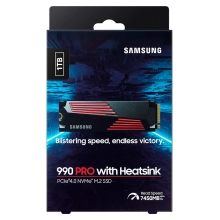 Купить SSD диск Samsung 990 PRO with Heatsink 1TB M.2 PCIe 4.0 x4 Nvme (MZ-V9P1T0CW) - фото 7
