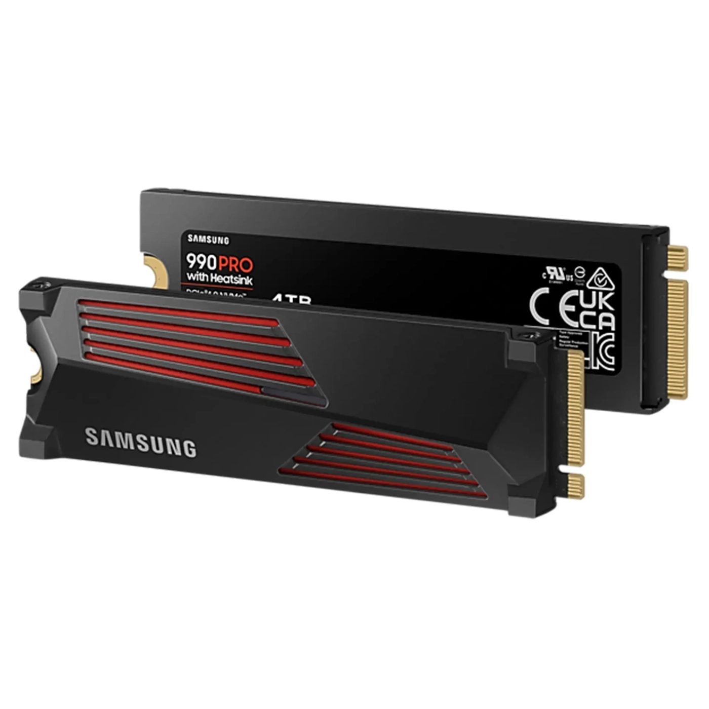 Купить SSD диск Samsung 990 PRO with Heatsink 4TB M.2 PCIe 4.0 x4 Nvme (MZ-V9P4T0GW) - фото 5