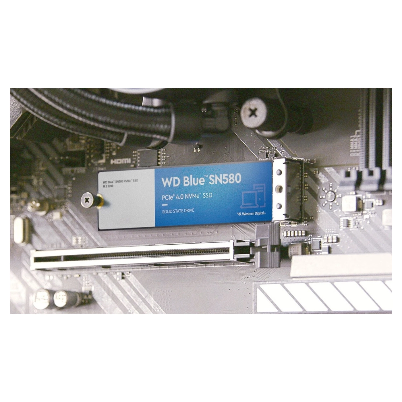 Купить SSD диск WD Blue SN580 1TB M.2 NVME PCIe 4.0 x4(WDS100T3B0E) - фото 4