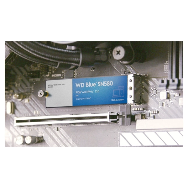 Купить SSD диск WD Blue SN580 1TB M.2 NVME PCIe 4.0 x4(WDS100T3B0E) - фото 4