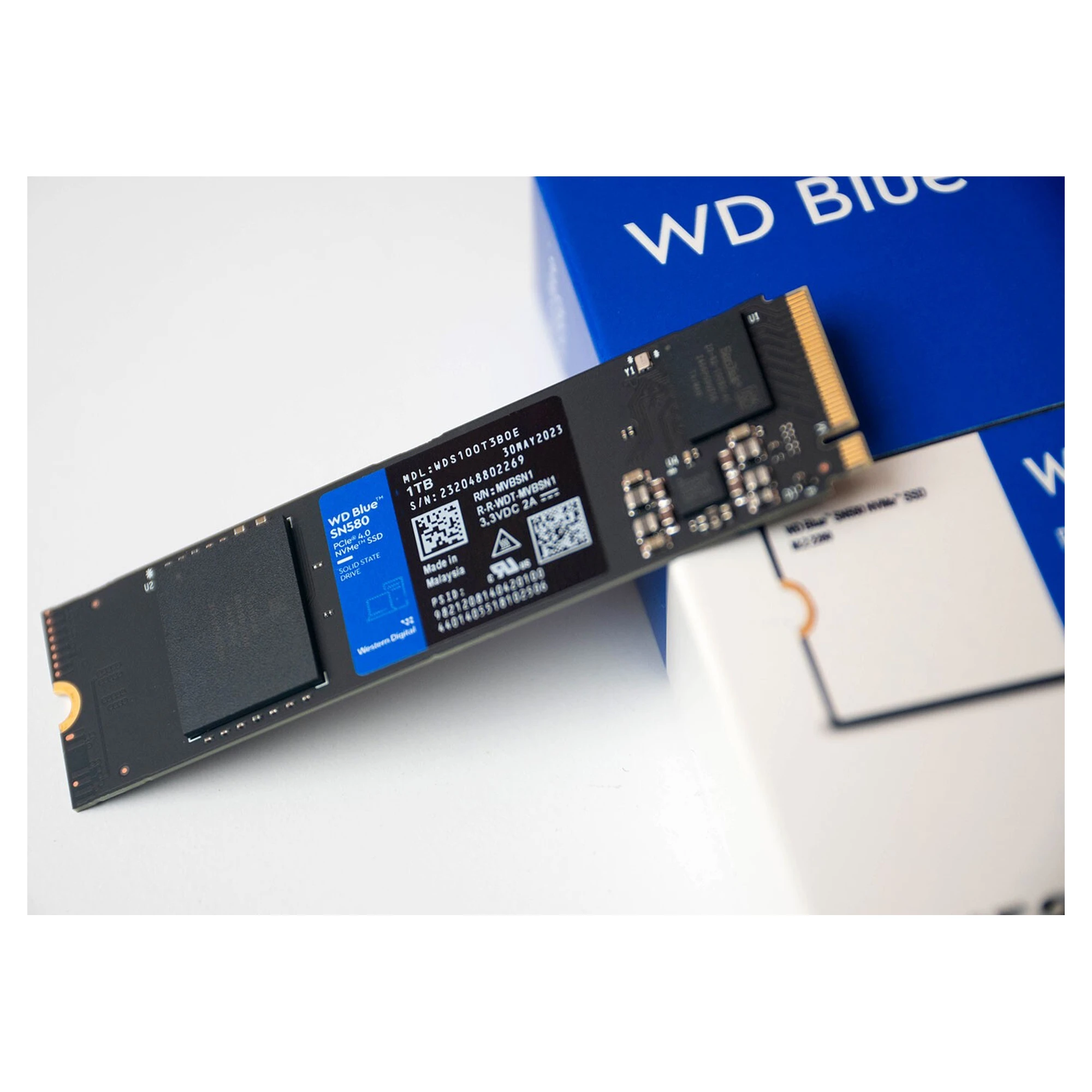 Купить SSD диск WD Blue SN580 1TB M.2 NVME PCIe 4.0 x4(WDS100T3B0E) - фото 5