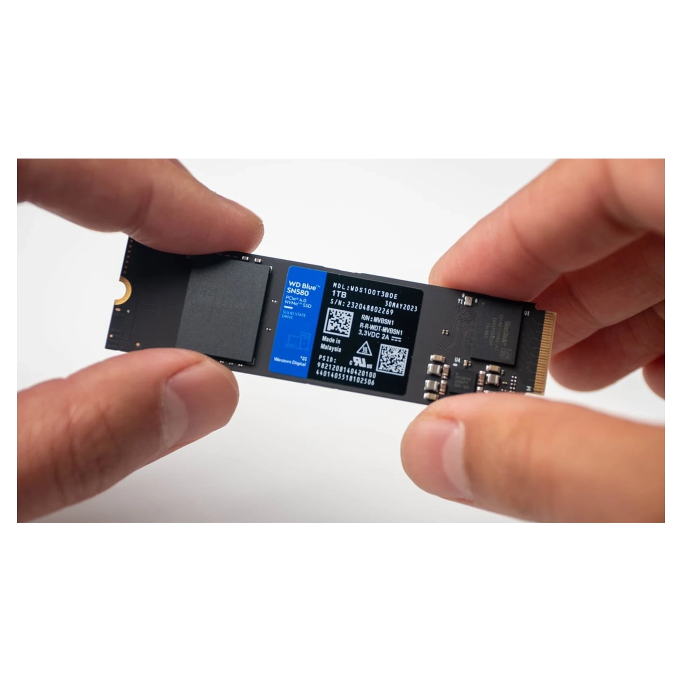 Купить SSD диск WD Blue SN580 1TB M.2 NVME PCIe 4.0 x4(WDS100T3B0E) - фото 6