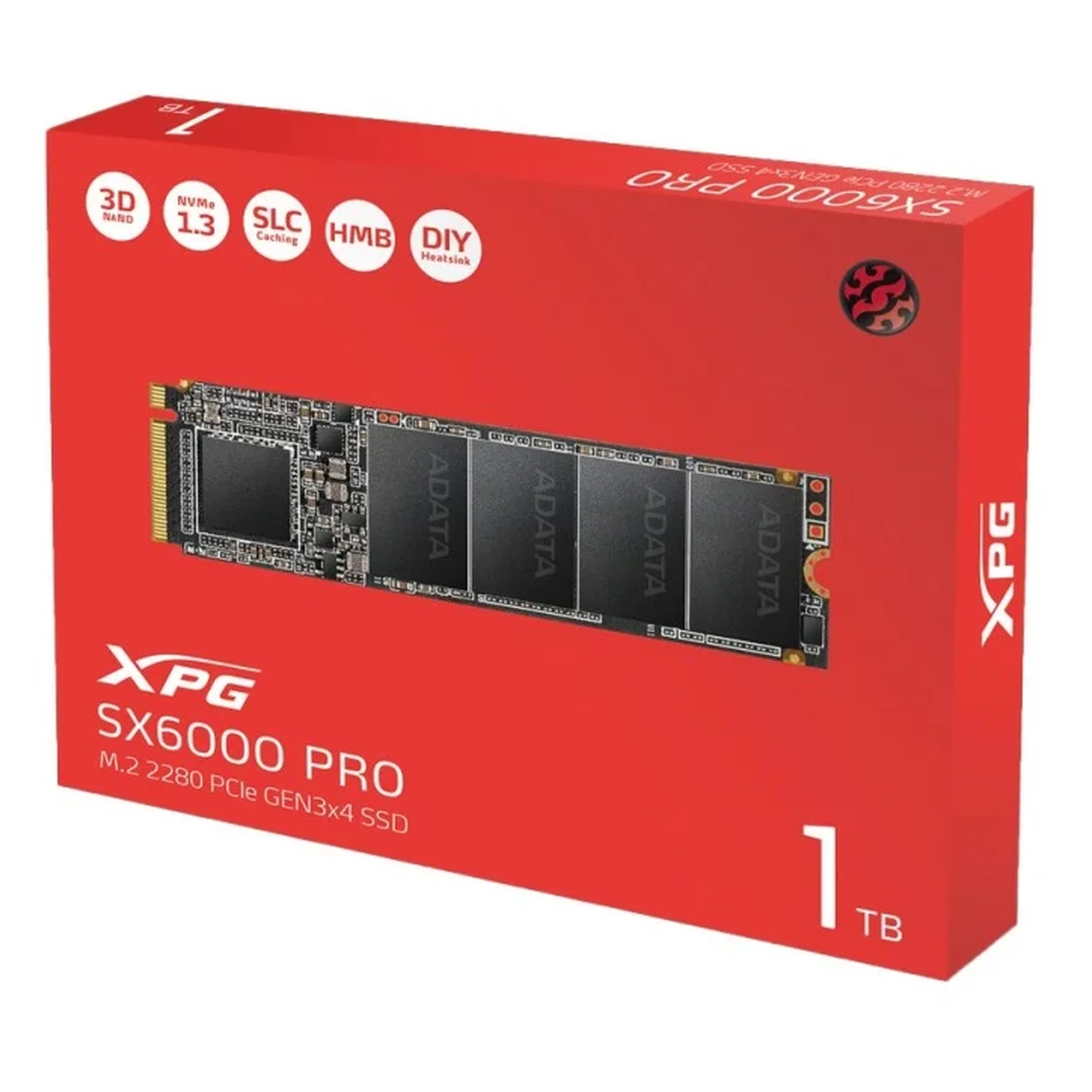Купить SSD диск ADATA XPG SX6000 Pro 1TB M.2 NVMe (ASX6000PNP-1TT-C) A-Data - фото 3