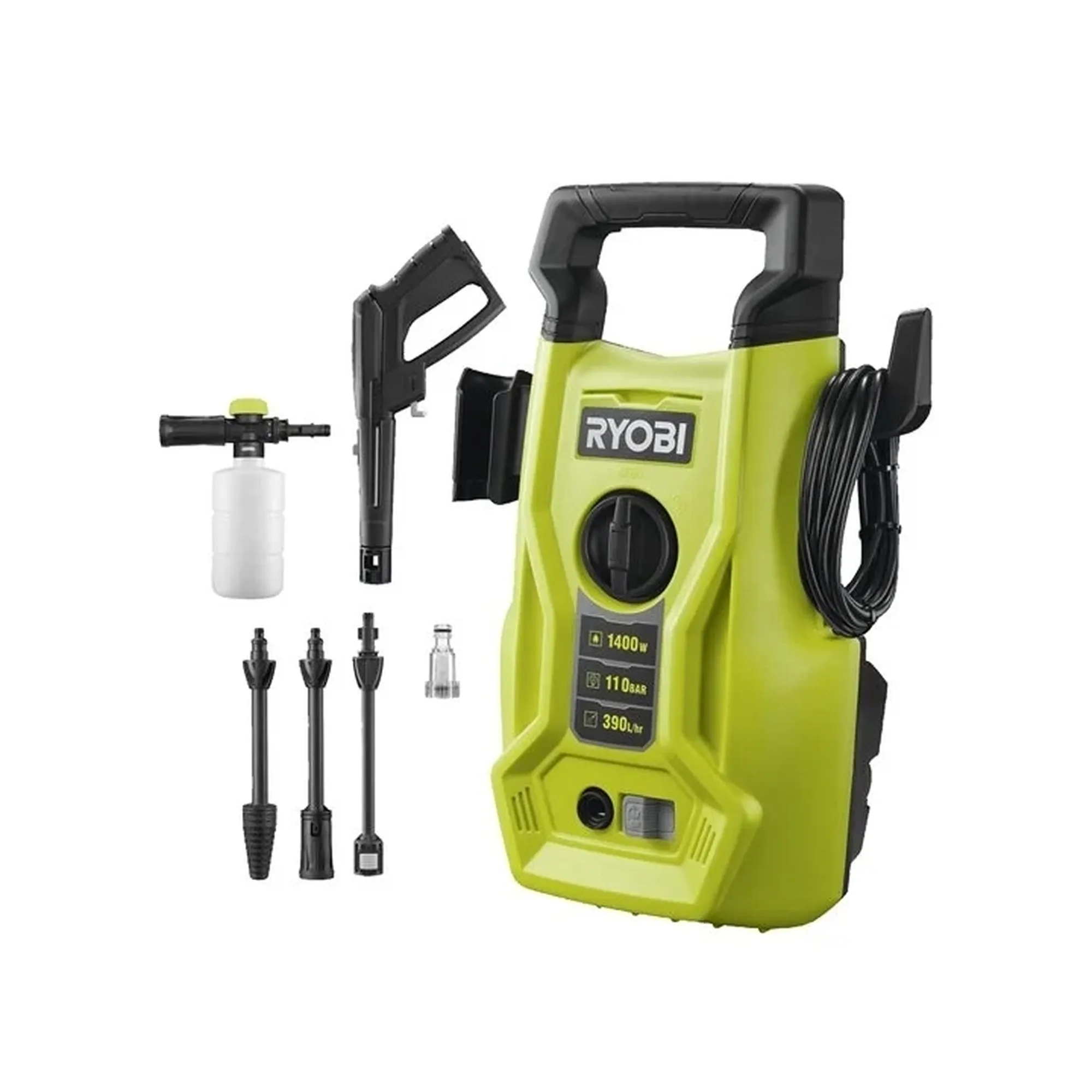 Купить Минимойка высокого давления Ryobi RY110PWA (5133005365) - фото 1
