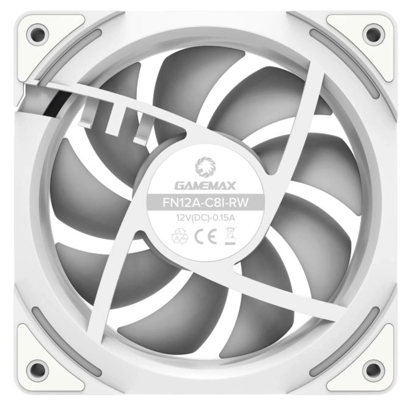 Купить Вентилятор Gamemax FN12A-C8I-W - фото 4