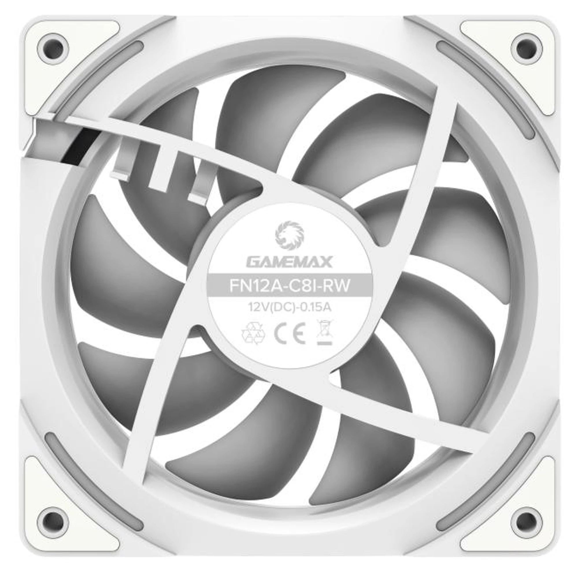 Купить Вентилятор Gamemax FN12A-C8I-W - фото 4