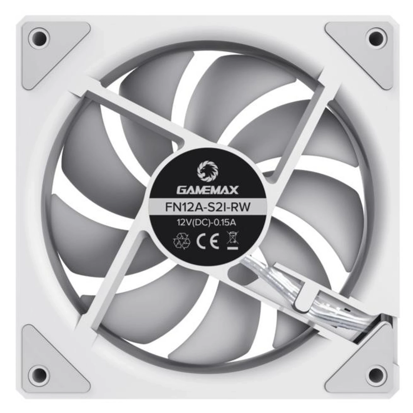 Купить Вентилятор Gamemax FN12A-S2I-W - фото 8