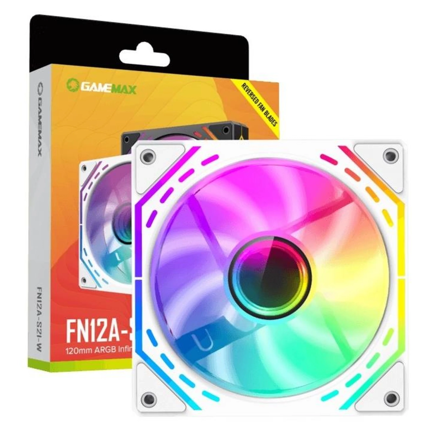 Купить Вентилятор Gamemax FN12A-S2I-W - фото 9