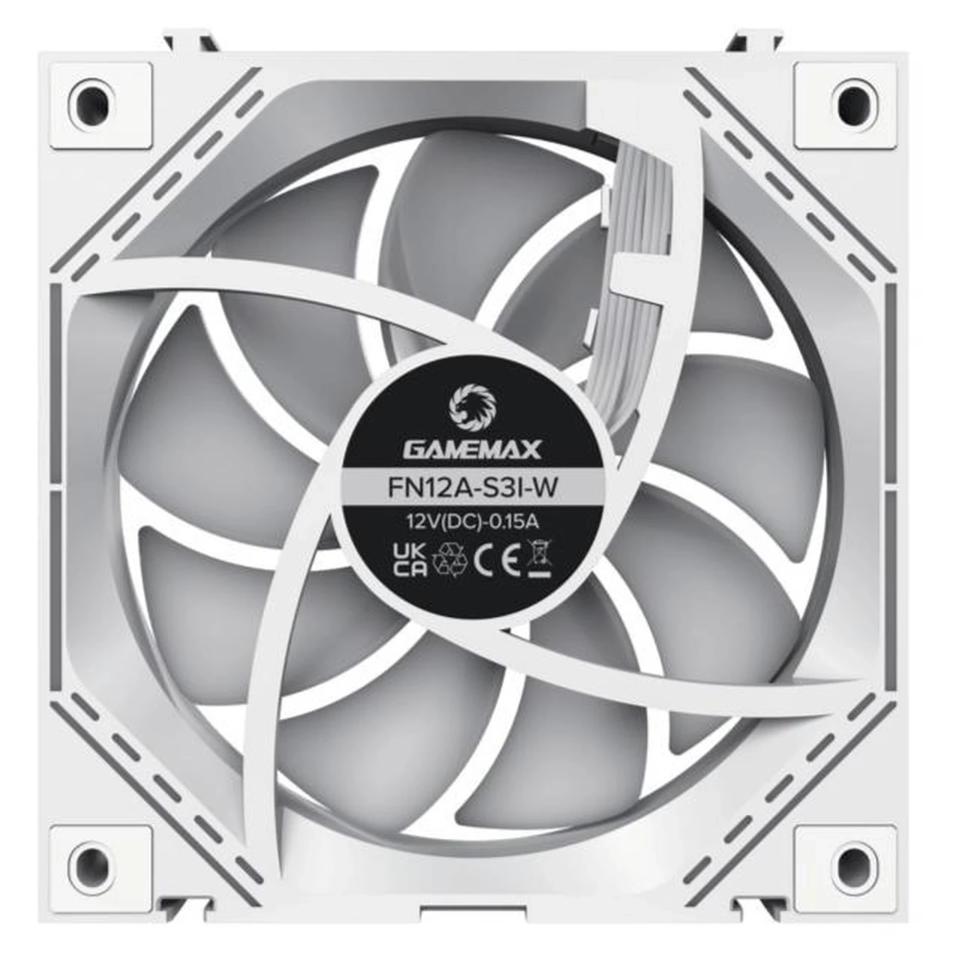 Купить Вентилятор Gamemax FN12A-S3I-W - фото 11
