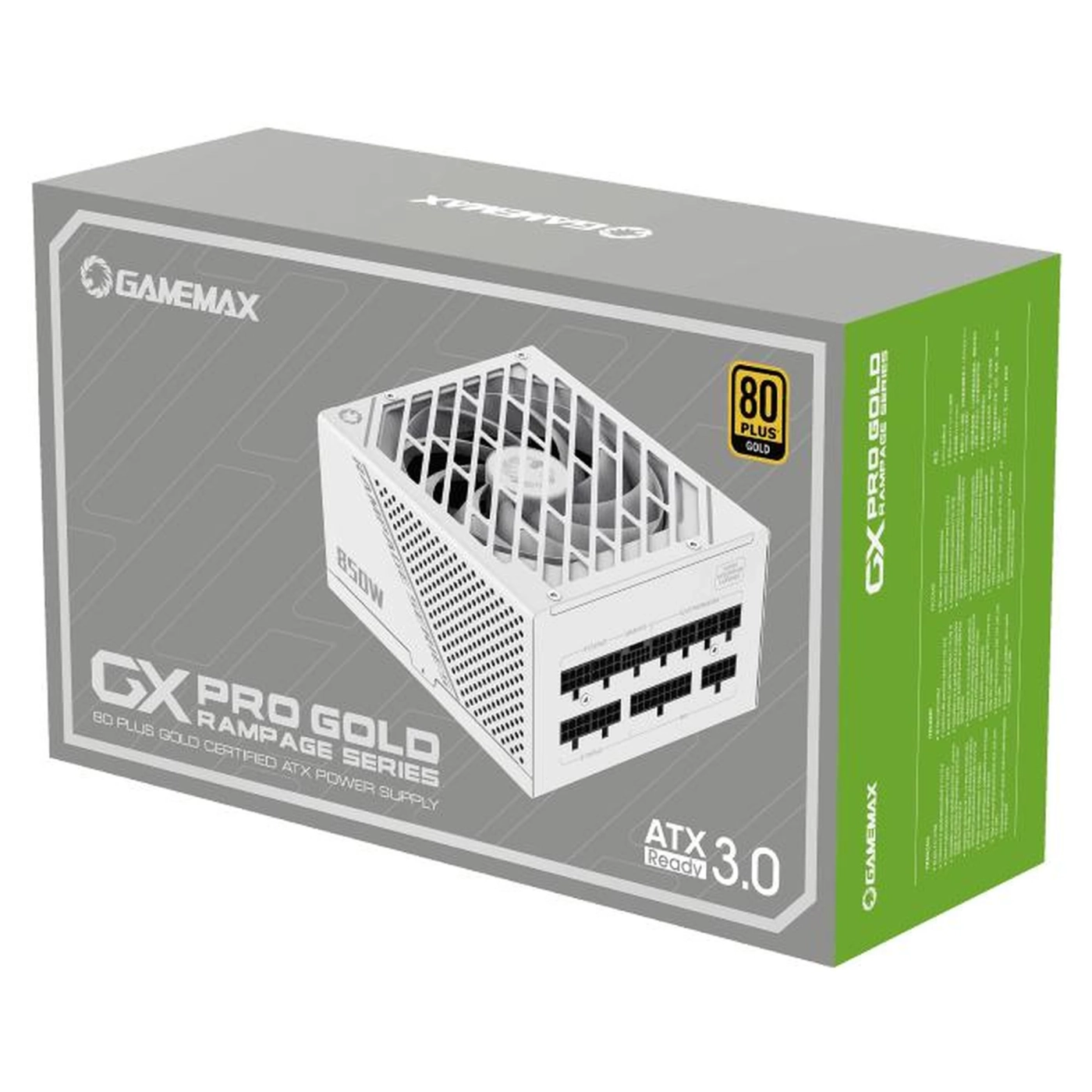 Купити Блок живлення Gamemax 850W GX-850 PRO WT ATX3.0 PCIe5.0 - фото 6