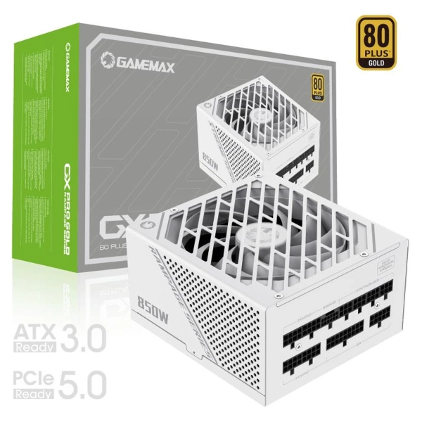 Купити Блок живлення Gamemax 850W GX-850 PRO WT ATX3.0 PCIe5.0 - фото 7