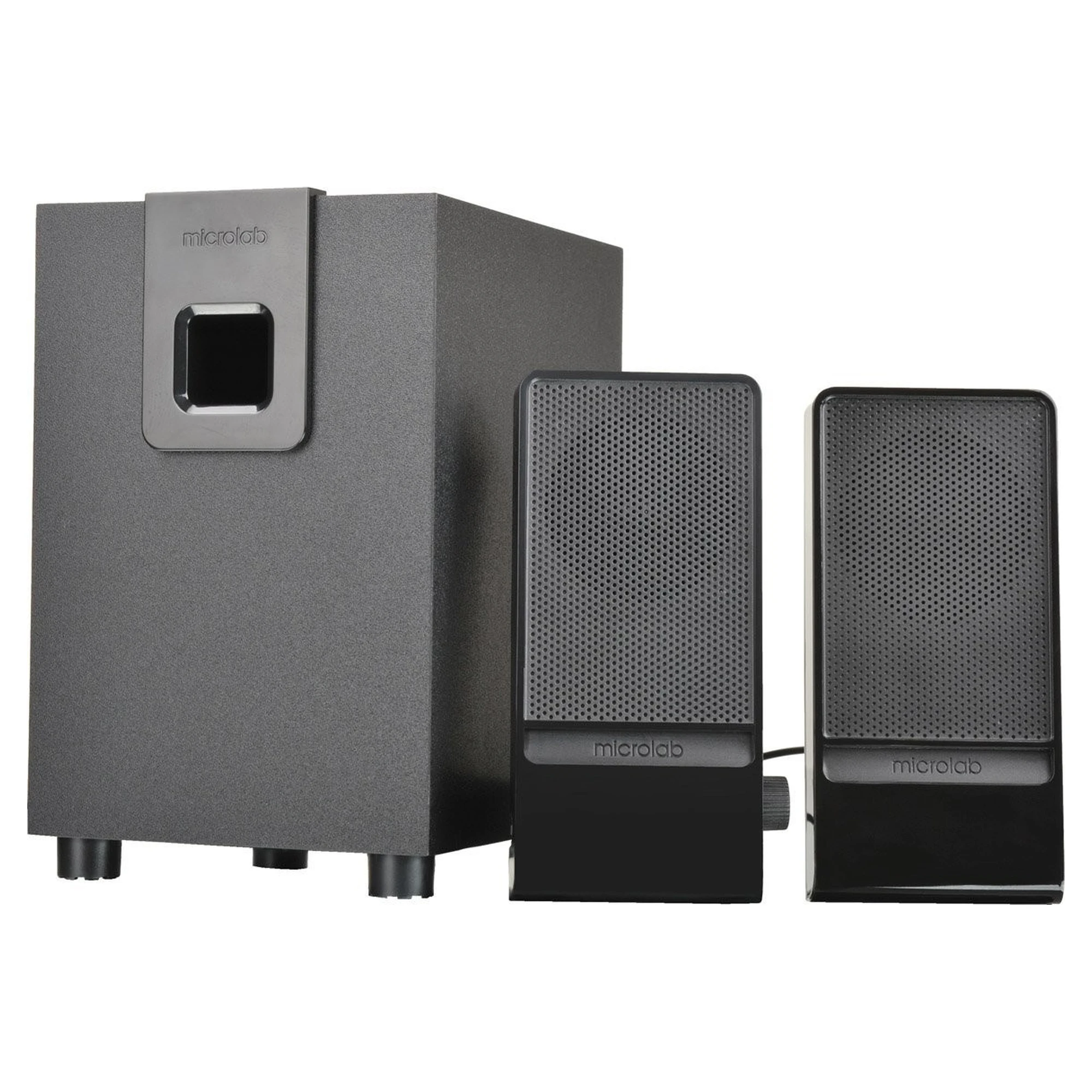 Купити Акустична система Microlab M-100 2.1 10W Black - фото 4