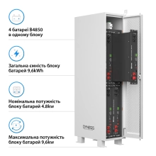 Купить Аккумуляторный модуль Dyness 4xB4850 48V 200Ah 9.6kwh LiFePo4 - фото 2