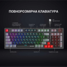 Купить Клавиатура Gamepro MK120B Blue Switches - фото 4