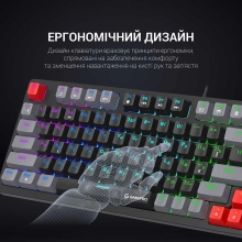 Купить Клавиатура Gamepro MK120B Blue Switches - фото 10