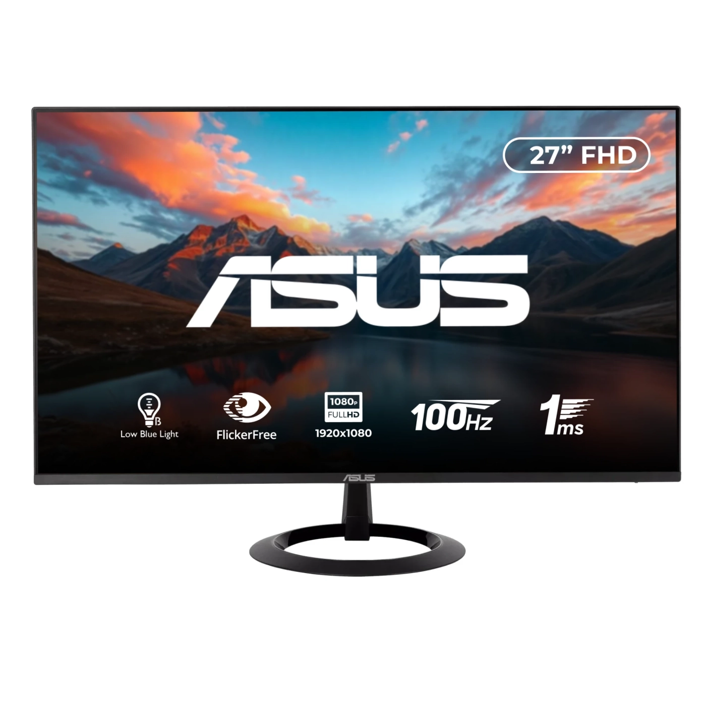 Купить Монитор 27" Asus VZ27EHF (90LM07B0-B01470) - фото 1