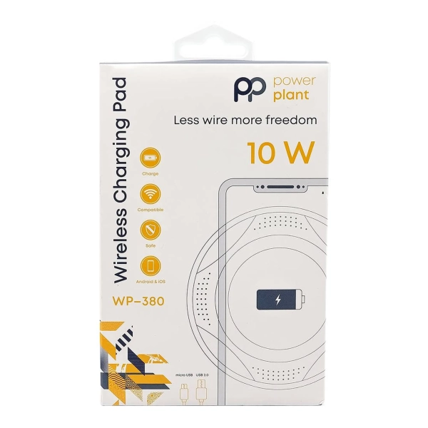 Купить Беспроводное зарядное устройство PowerPlant WP-380 (SC230143) - фото 4