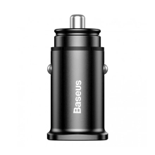 Купити Автозарядка Baseus 2xUSB 30W (USB-A) QC3.0 Black (CCALL-DS01) - фото 3