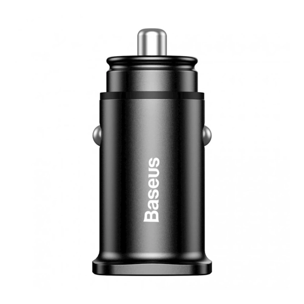 Купити Автозарядка Baseus 2xUSB 30W (USB-A) QC3.0 Black (CCALL-DS01) - фото 3