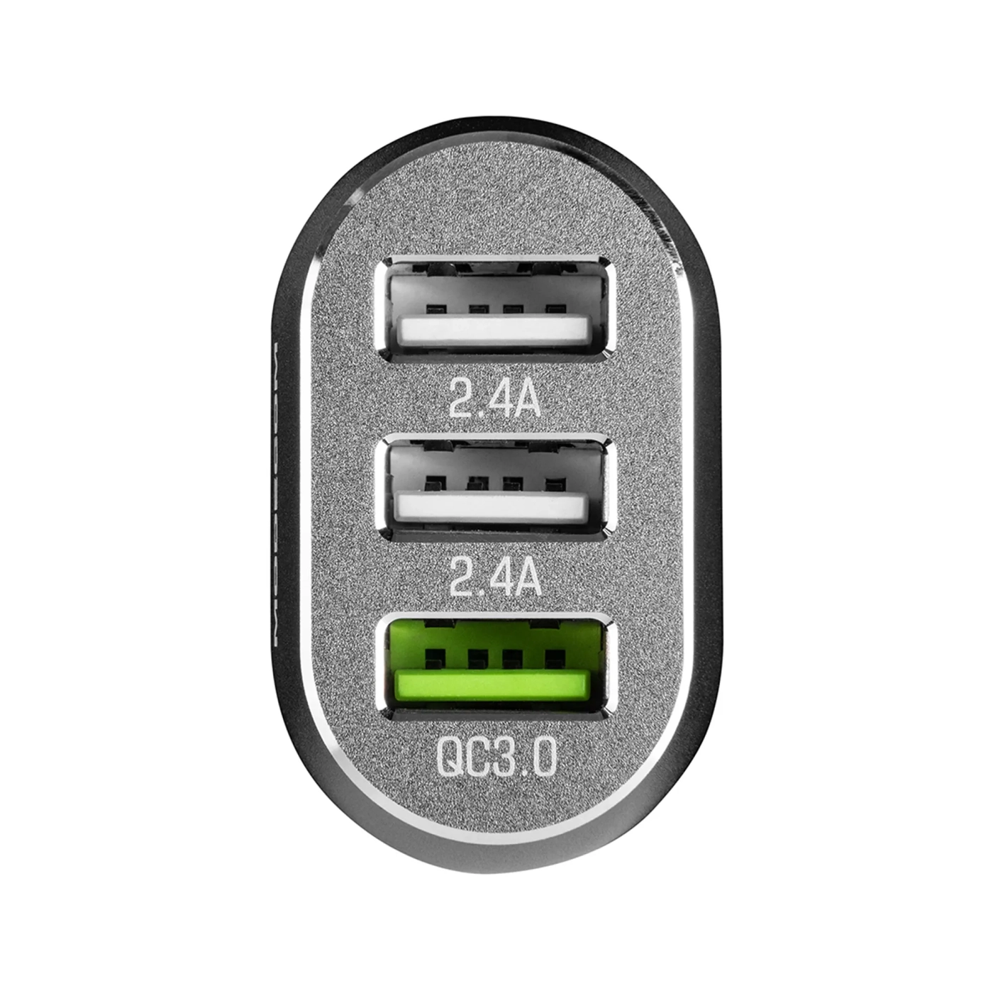 Купить Автозарядка Modecom 3xUSB 24W (3xUSB-A) QC3.0 + 2x2.4A White (ZT-MC-CU3-05) - фото 2