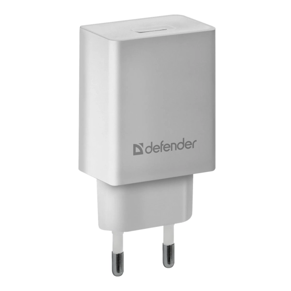 Купити Зарядний пристрій Defender EPA-10 1xUSB 11W 2.1А White (83549) - фото 2