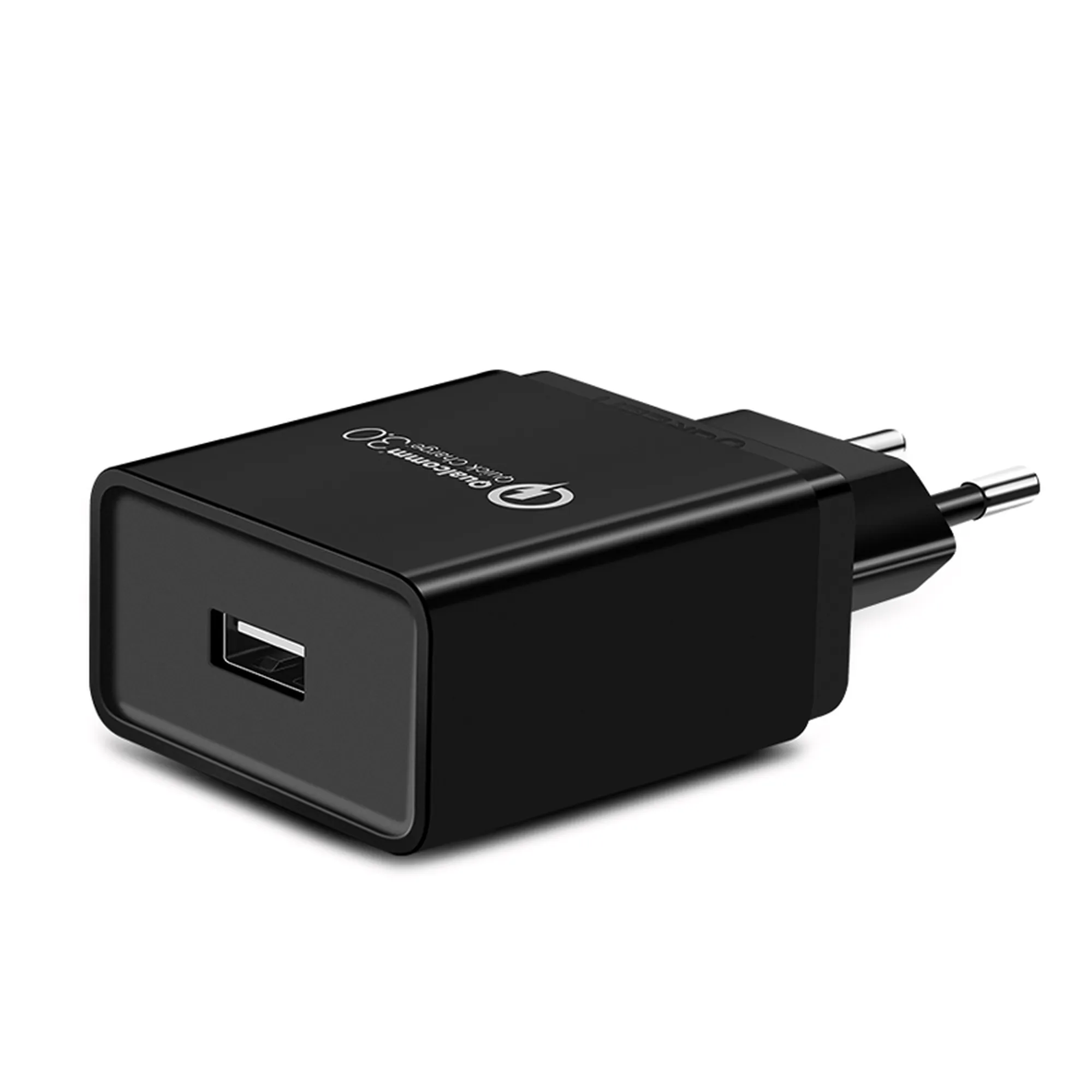 Купить Зарядное устройство Ugreen CD122 1xUSB 18W (USB A QC 3.0) Fast Charger Black (70273) - фото 2