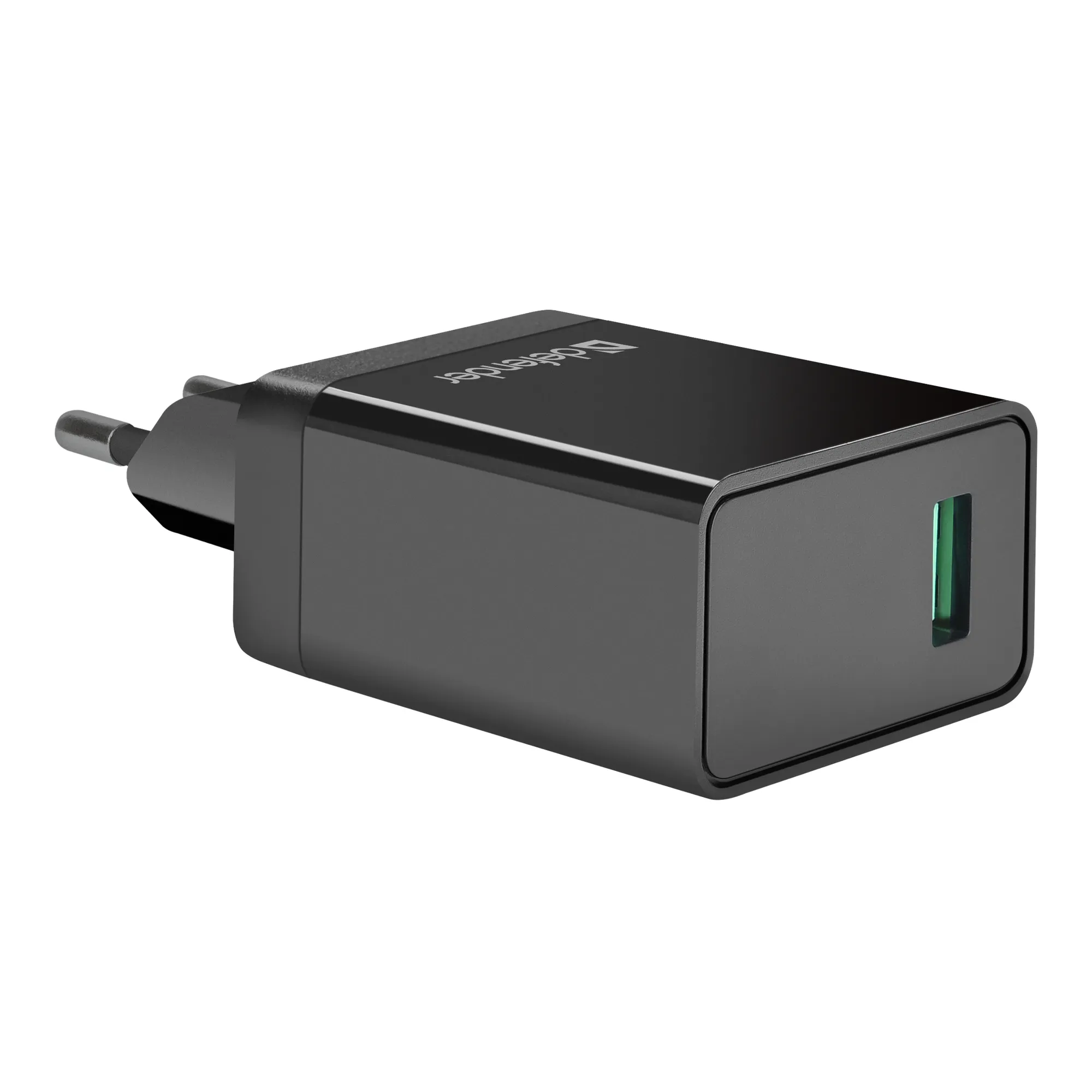 Купить Зарядное устройство Defender UPA-101 1xUSB 18W 2.1А  QC 3.0 Black (83573) - фото 1