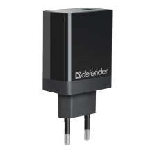 Купить Зарядное устройство Defender UPA-101 1xUSB 18W 2.1А  QC 3.0 Black (83573) - фото 2
