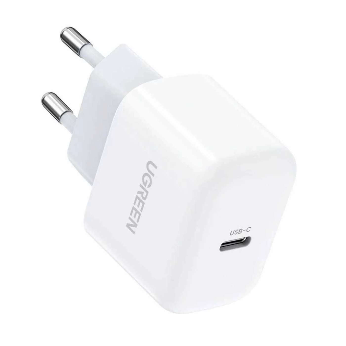 Купити Зарядний пристрій Ugreen CD241 1xUSB 20W (USB С QC4.0+/PD3.0) Mini Charger White (10220) - фото 2