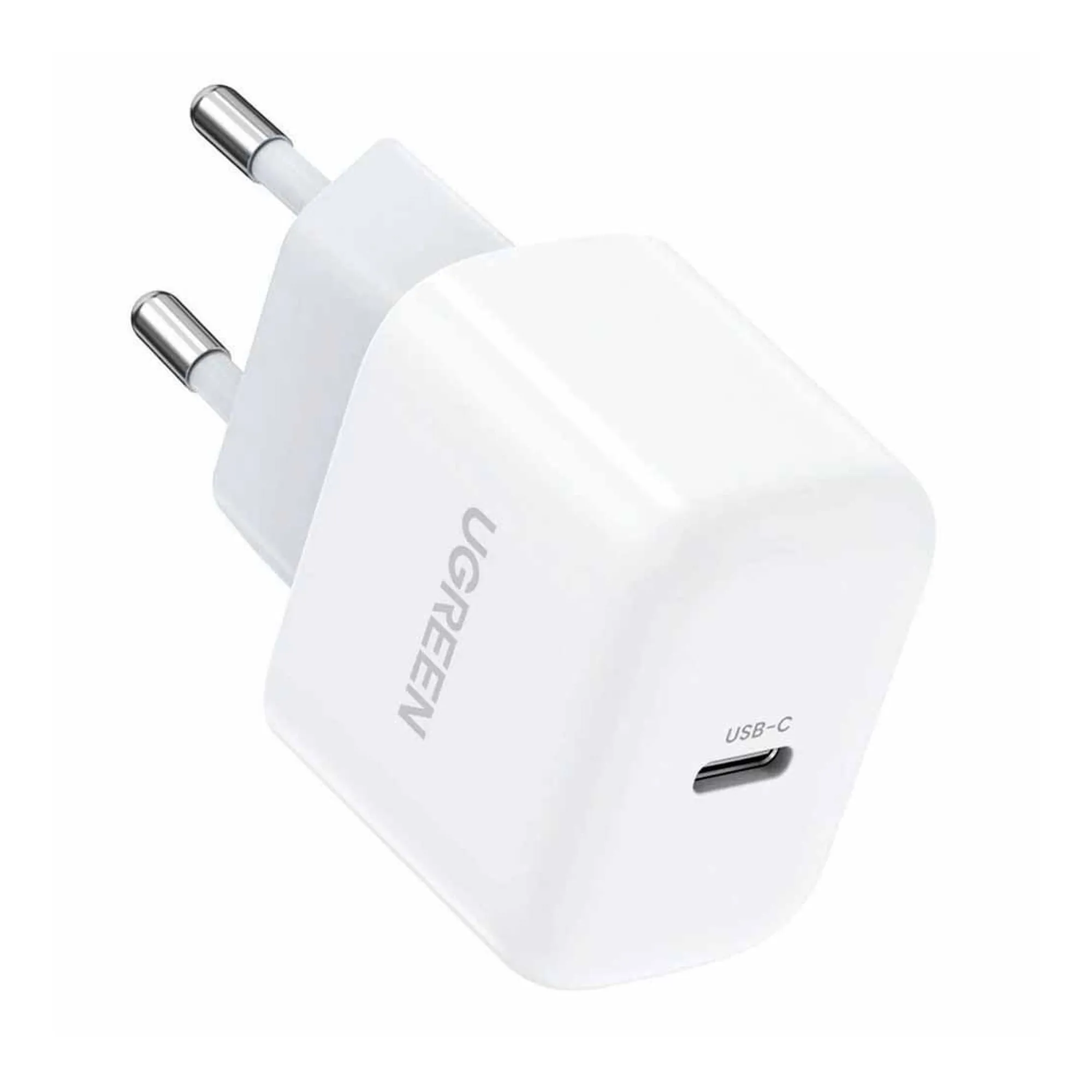 Купити Зарядний пристрій Ugreen CD241 1xUSB 20W (USB С QC4.0+/PD3.0) Mini Charger White (10220) - фото 2