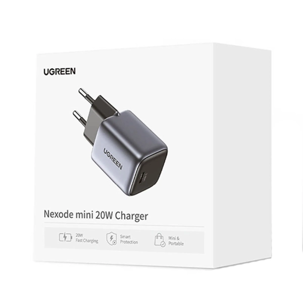 Купить Зарядное устройство Ugreen Nexode CD318 1xUSB 20W USB C PD mini Charger (90664) - фото 4